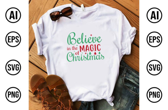 Believe in the Masic of Christmas Tshirt Graphics Review