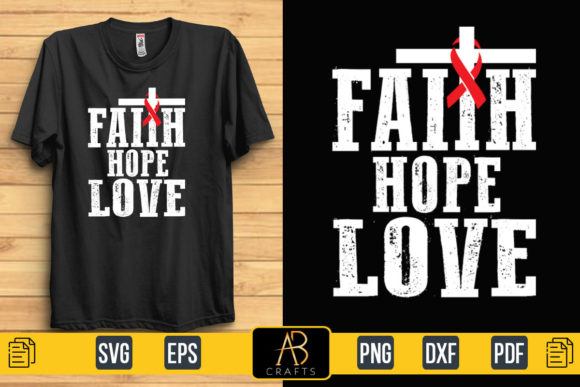 Faith Hope Love Quote: Graphics & Print Template Review