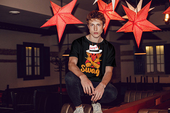 King of Swag T-Shirt Graphics for Print Template Campaigns