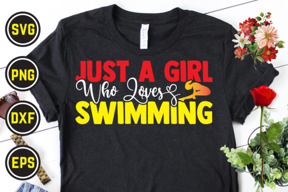 Swimming Svg T Shirt Design 19: Print Templates Graphics