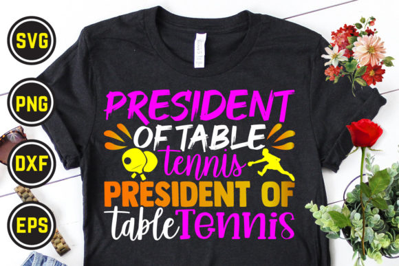 Table Tennis Svg T Shirt Design 27: Graphics & Print Test
