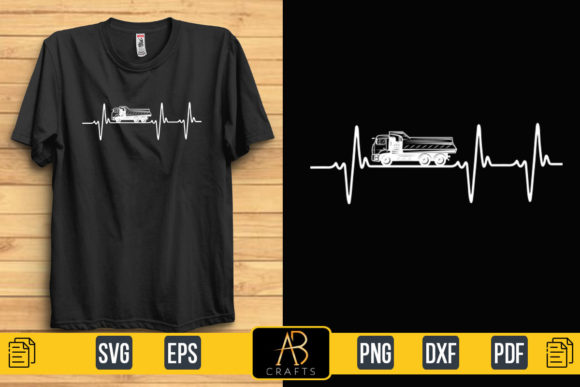 Truck Heartbeat Graphics & Print Template Review