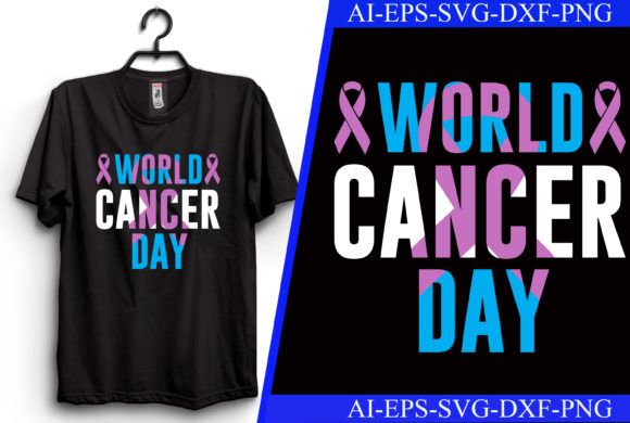 World Cancer Day T-Shirt Design Graphics Review